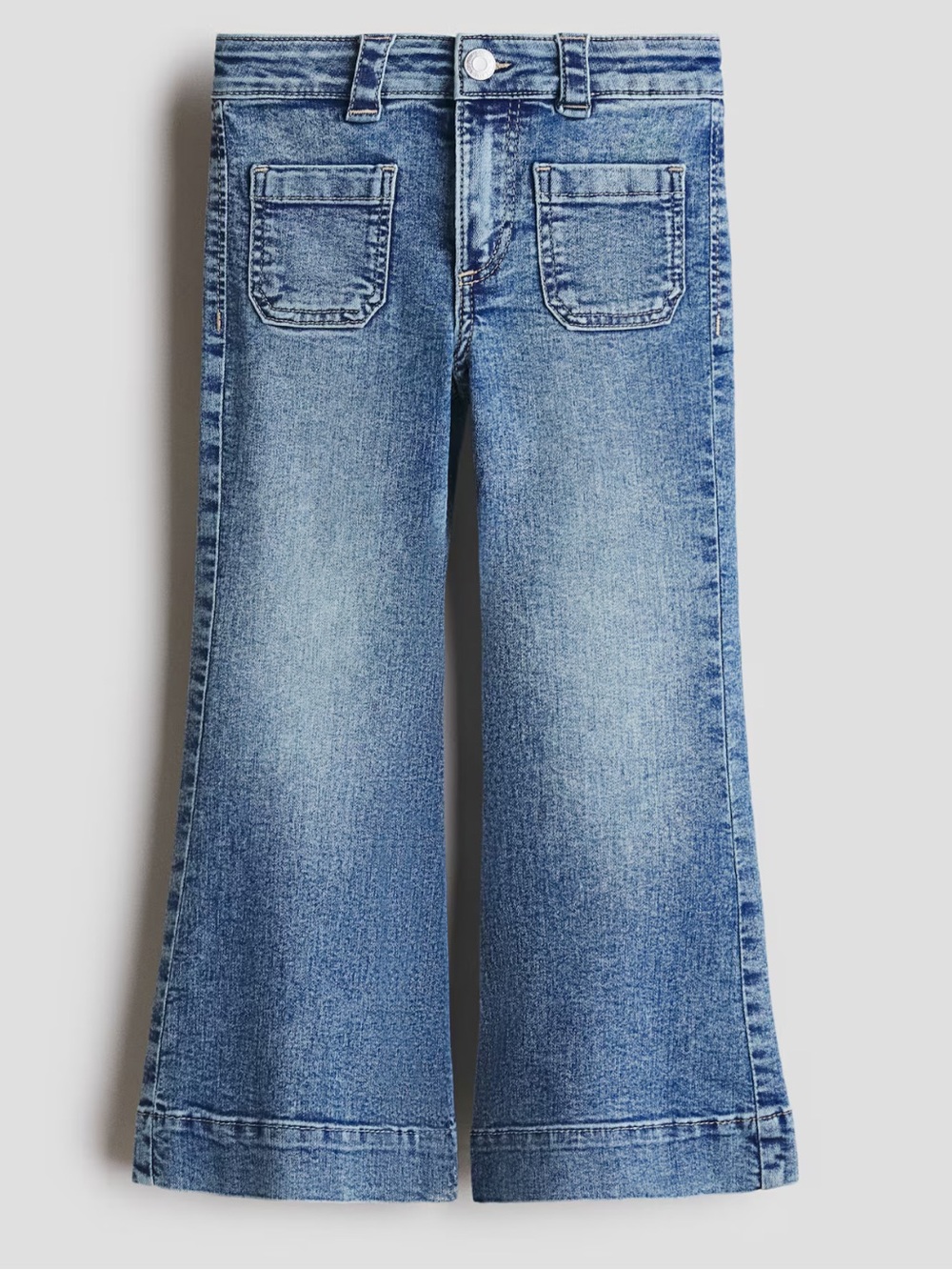 H&M Light Blue Flared Kids Jeans (5-6Y)